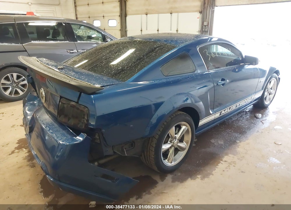 2008 FORD MUSTANG GT DELUXE/GT PREMIUM VIN: 1ZVHT82H185196909