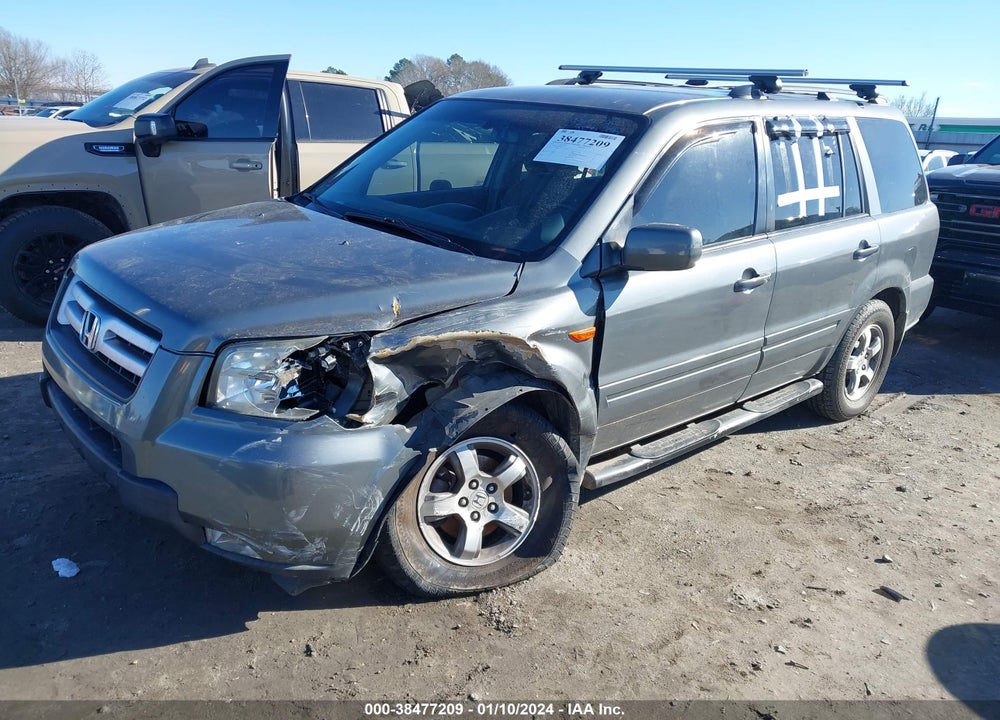 2008 HONDA PILOT VIN: 5FNYF184X8B015133