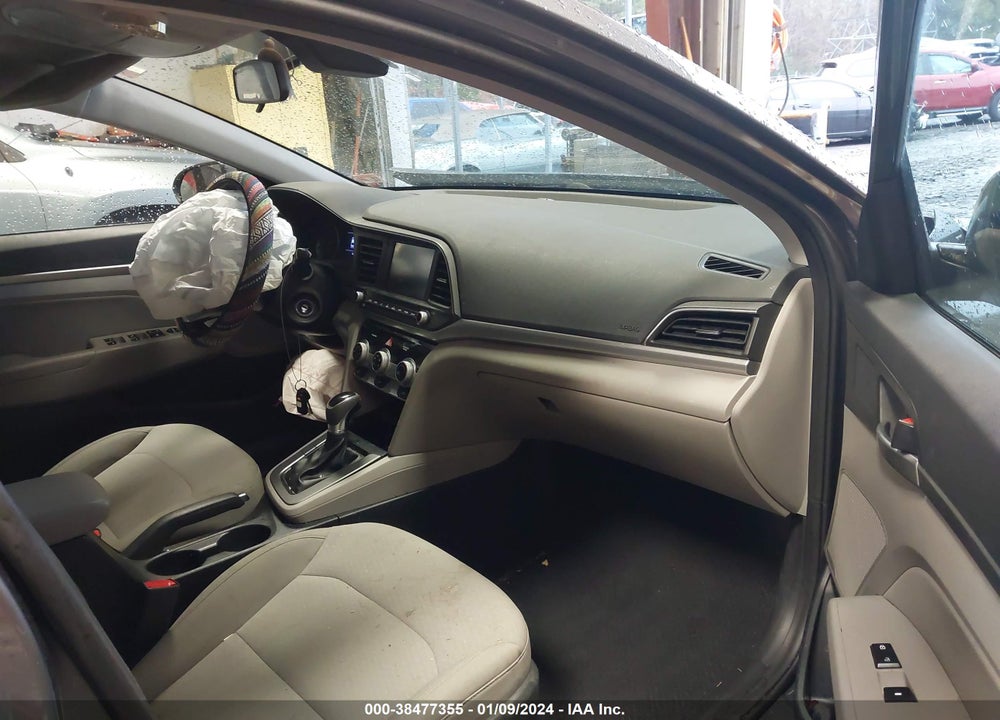 2019 HYUNDAI ELANTRA SEL VIN: 5NPD84LFXKH427340