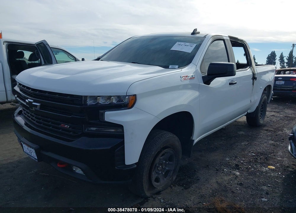 2021 CHEVROLET SILVERADO 1500 4WD SHORT BED LT TRAIL BOSS VIN: 3GCPYFED7MG362446