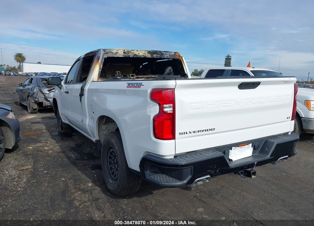 2021 CHEVROLET SILVERADO 1500 4WD SHORT BED LT TRAIL BOSS VIN: 3GCPYFED7MG362446