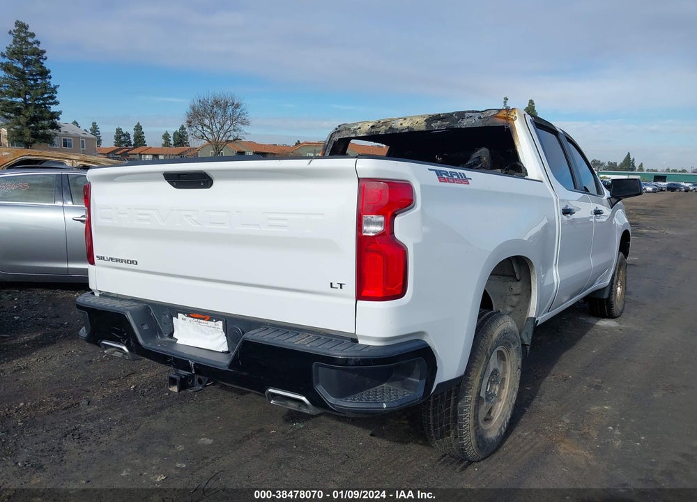 2021 CHEVROLET SILVERADO 1500 4WD SHORT BED LT TRAIL BOSS VIN: 3GCPYFED7MG362446