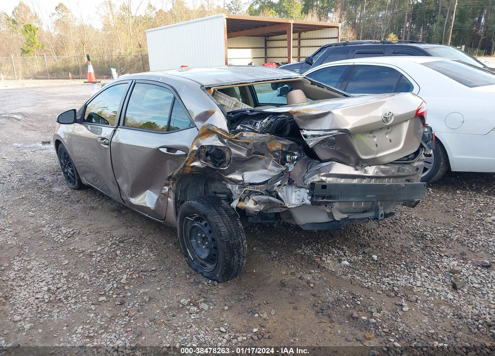 2016 TOYOTA COROLLA LE VIN: 5YFBURHE6GP409329