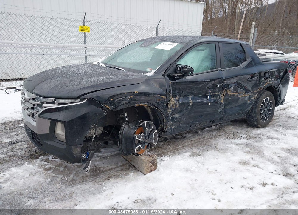 2022 HYUNDAI SANTA CRUZ SEL VIN: 5NTJBDAE7NH010522