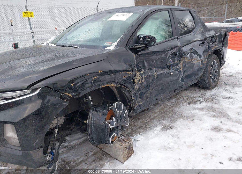 2022 HYUNDAI SANTA CRUZ SEL VIN: 5NTJBDAE7NH010522