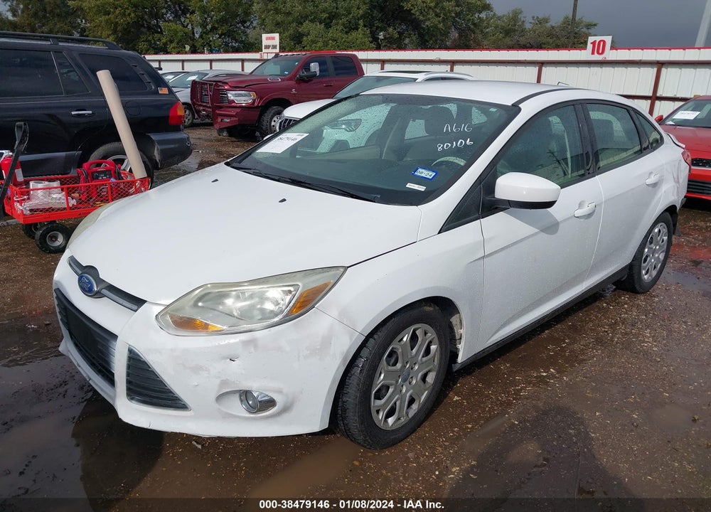 2012 FORD FOCUS SE VIN: 1FAHP3F29CL216866