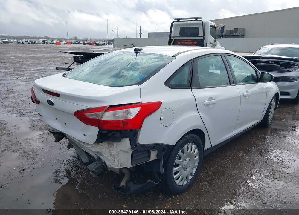 2012 FORD FOCUS SE VIN: 1FAHP3F29CL216866
