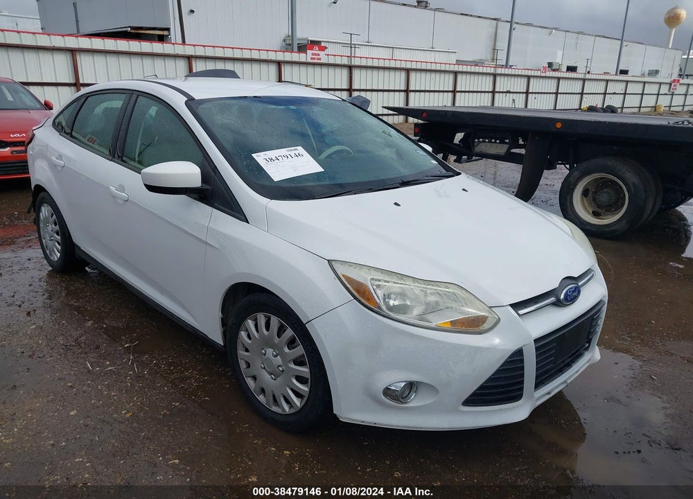 2012 FORD FOCUS SE VIN: 1FAHP3F29CL216866
