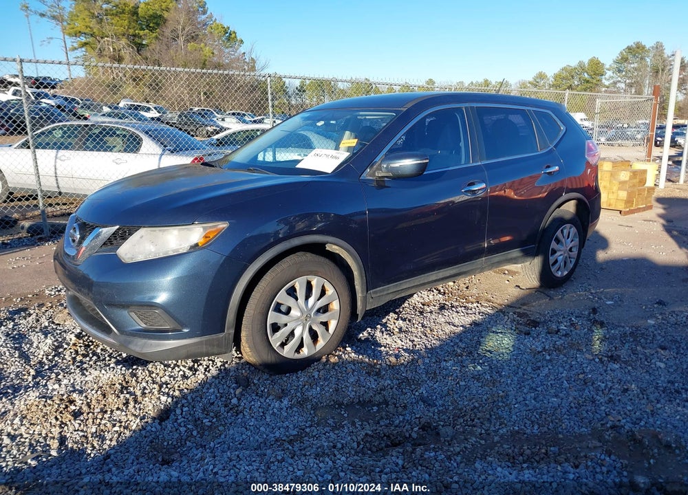 2015 NISSAN ROGUE S VIN: KNMAT2MT3FP556198