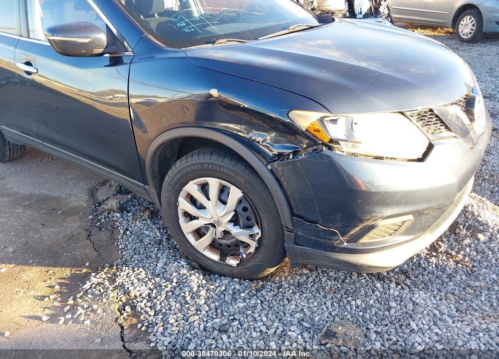 2015 NISSAN ROGUE S VIN: KNMAT2MT3FP556198
