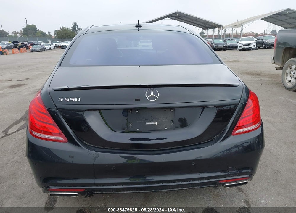2016 MERCEDES-BENZ S 550 VIN: WDDUG8CB6GA233349