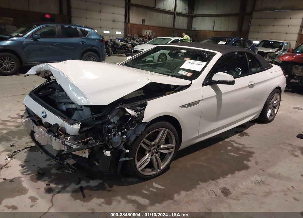 2016 BMW 650I XDRIVE VIN: WBA6F7C53GD930435