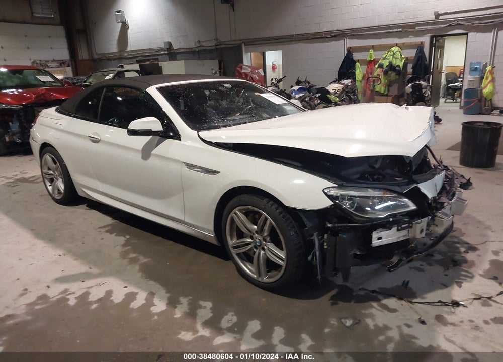 2016 BMW 650I XDRIVE VIN: WBA6F7C53GD930435