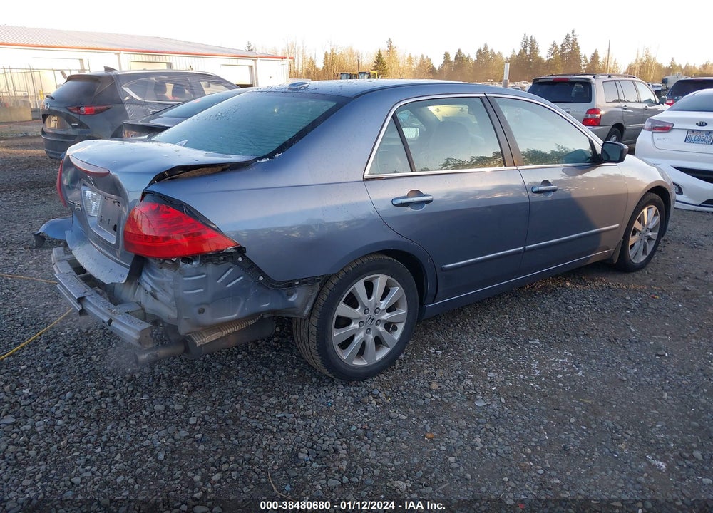 2007 HONDA ACCORD 3.0 EX VIN: 1HGCM668X7A082195
