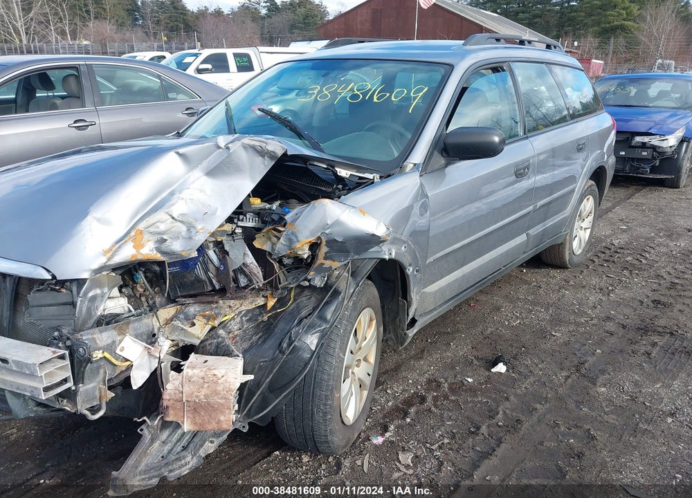 2009 SUBARU OUTBACK 2.5I VIN: 4S4BP60C397339627