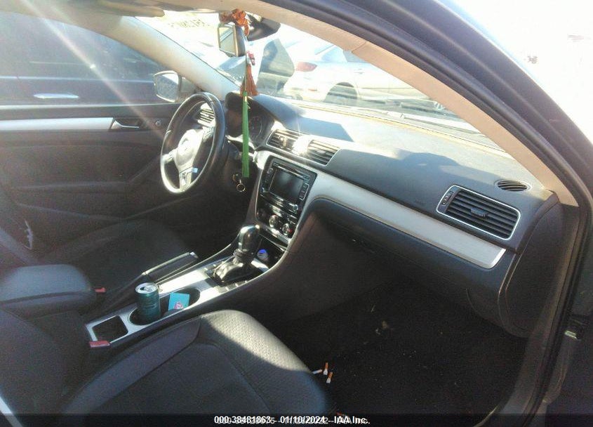 2013 VOLKSWAGEN PASSAT 2.5L SE VIN: 1VWBP7A30DC075319