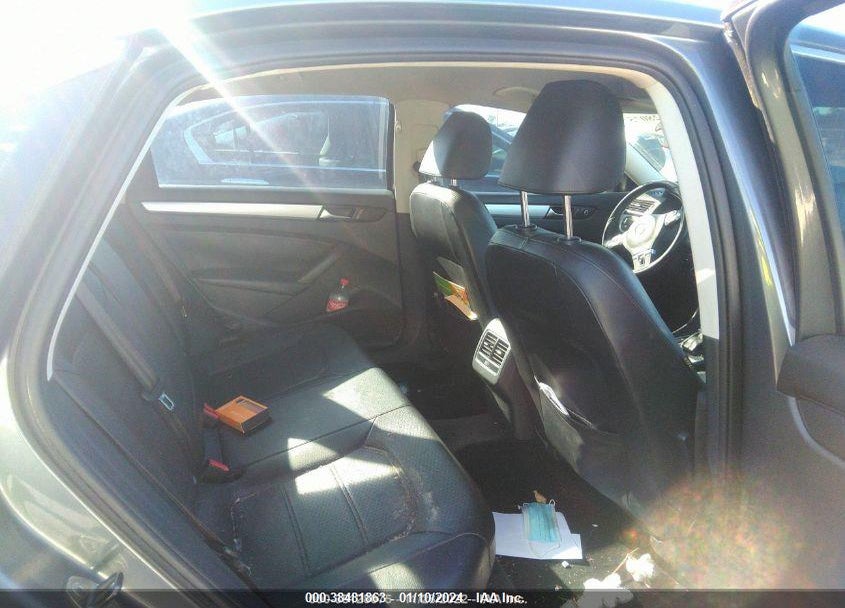 2013 VOLKSWAGEN PASSAT 2.5L SE VIN: 1VWBP7A30DC075319
