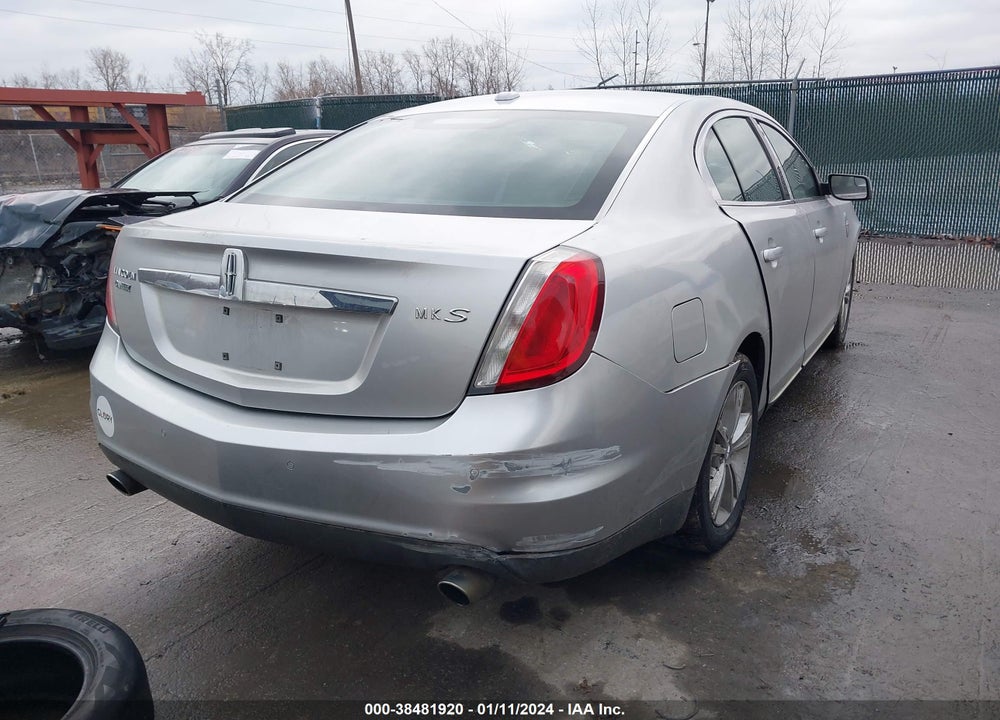 2010 LINCOLN MKS VIN: 1LNHL9DR4AG610012