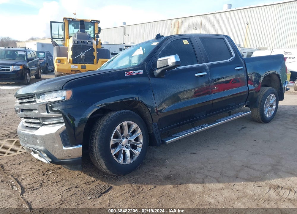 2020 CHEVROLET SILVERADO 1500 4WD SHORT BED LTZ VIN: 3GCUYGED9LG322439