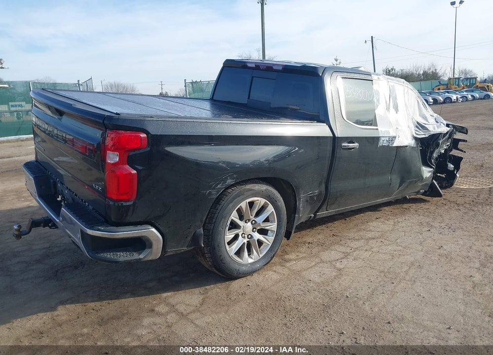 2020 CHEVROLET SILVERADO 1500 4WD SHORT BED LTZ VIN: 3GCUYGED9LG322439
