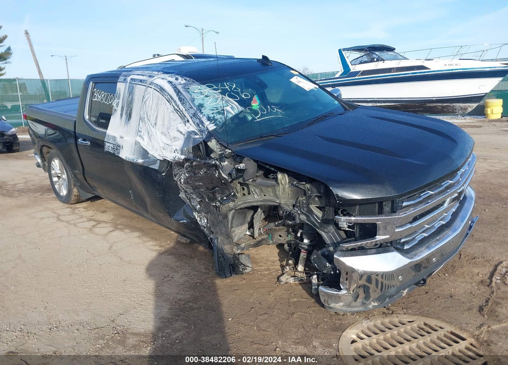 2020 CHEVROLET SILVERADO 1500 4WD SHORT BED LTZ VIN: 3GCUYGED9LG322439