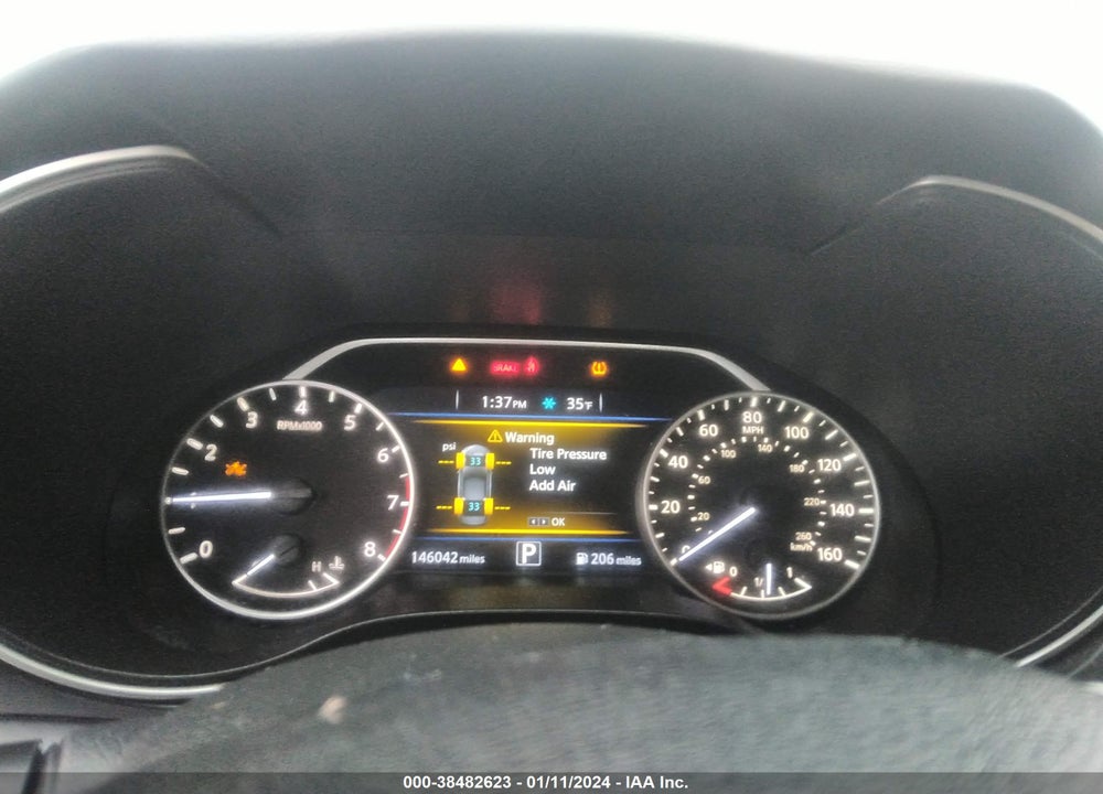 2017 NISSAN MAXIMA 3.5 SV VIN: 1N4AA6AP0HC456578