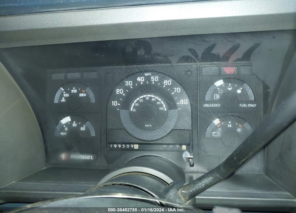 1990 CHEVROLET GMT-400 K1500 VIN: 1GCDK14K2LZ236971