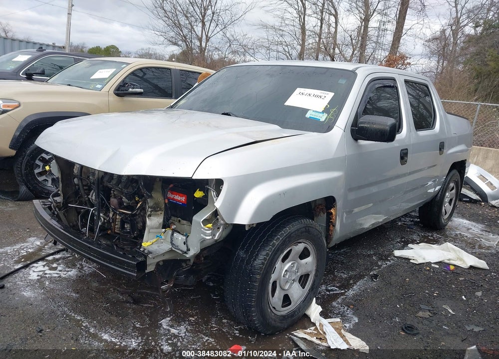 2009 HONDA RIDGELINE RT VIN: 2HJYK16239H502727
