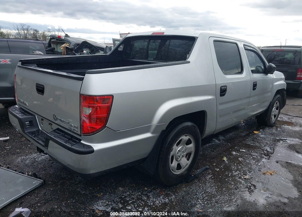 2009 HONDA RIDGELINE RT VIN: 2HJYK16239H502727