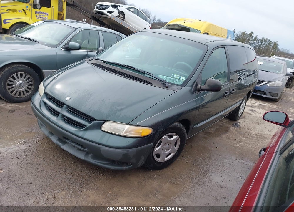 2000 DODGE GRAND CARAVAN VIN: 2B4GP2430YR584473