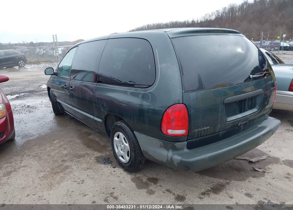 2000 DODGE GRAND CARAVAN VIN: 2B4GP2430YR584473