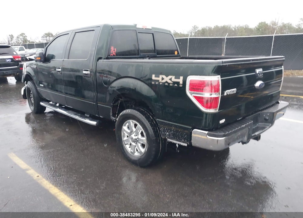 2013 FORD F-150 XLT VIN: 1FTFW1ET1DFD78932