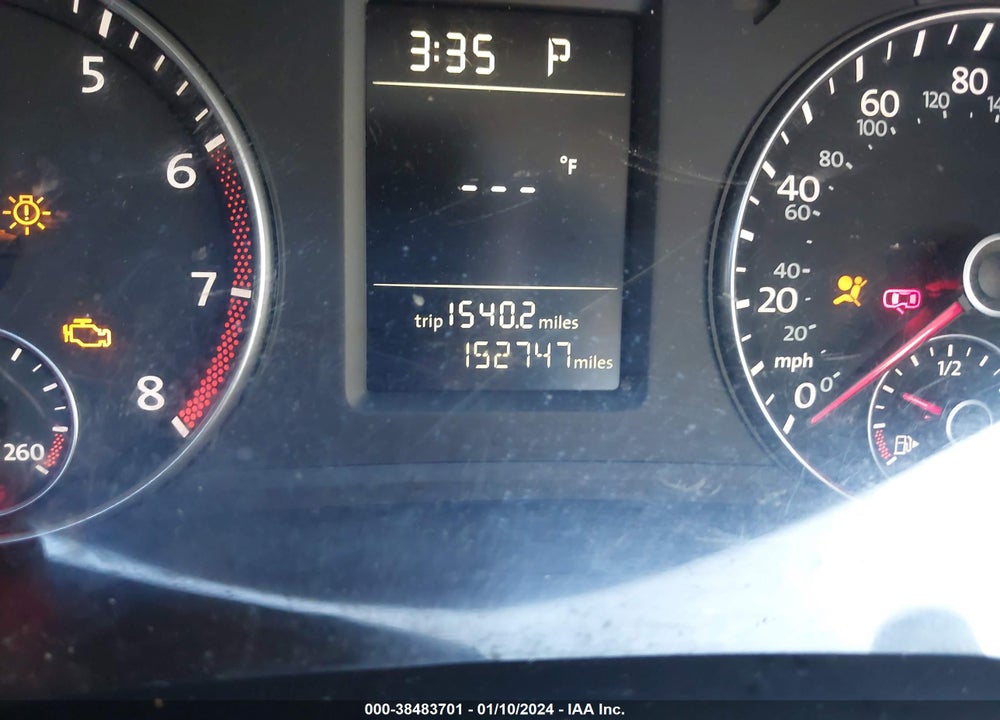 2012 VOLKSWAGEN PASSAT 2.5L S VIN: 1VWAP7A33CC028067