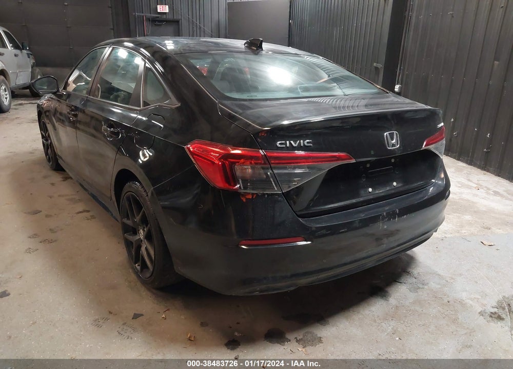 2022 HONDA CIVIC VIN: 2HGFE2F53NH546354