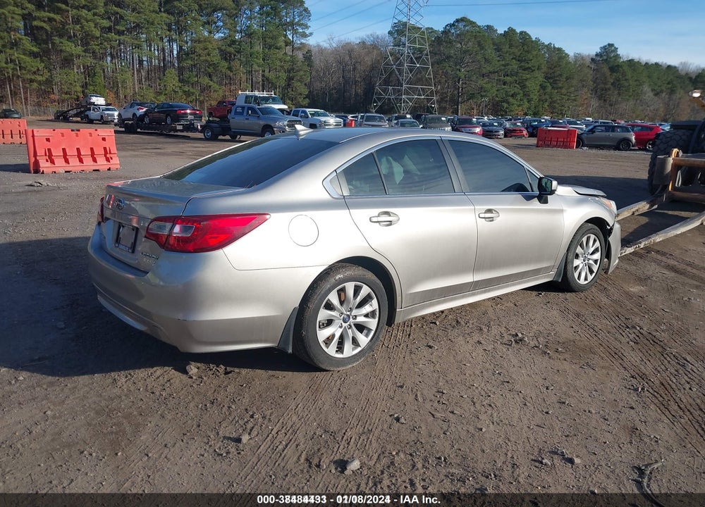 2016 SUBARU LEGACY 2.5I PREMIUM VIN: 4S3BNAD60G3051862