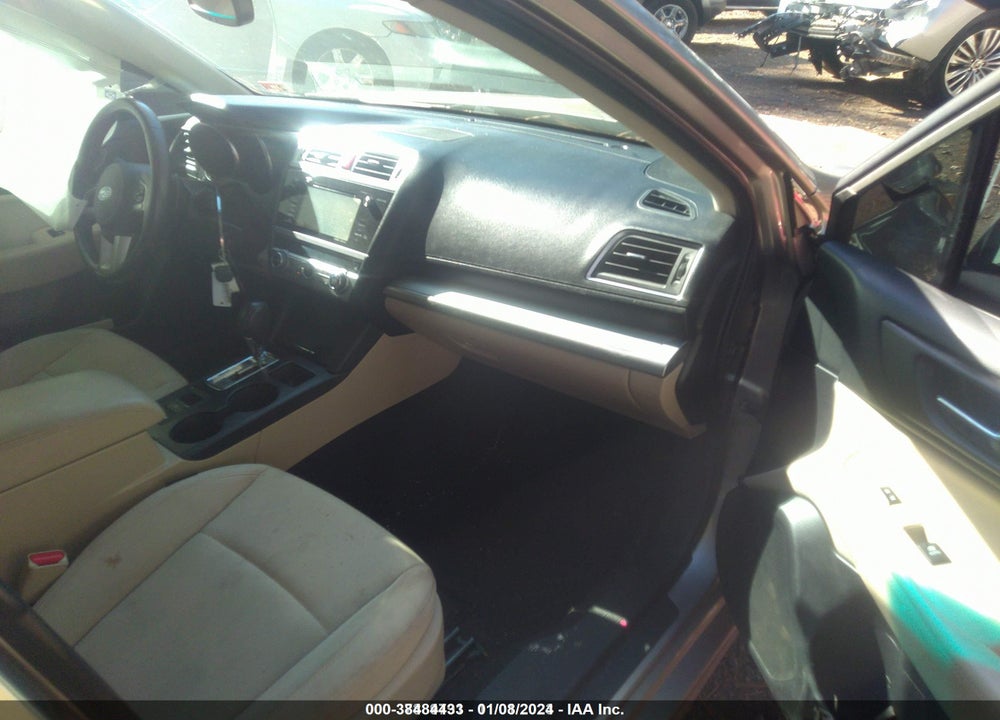 2016 SUBARU LEGACY 2.5I PREMIUM VIN: 4S3BNAD60G3051862