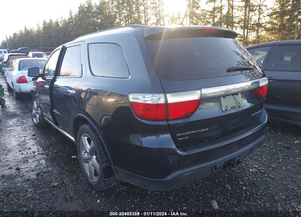 2013 DODGE DURANGO CITADEL VIN: 1C4RDJEG5DC584651