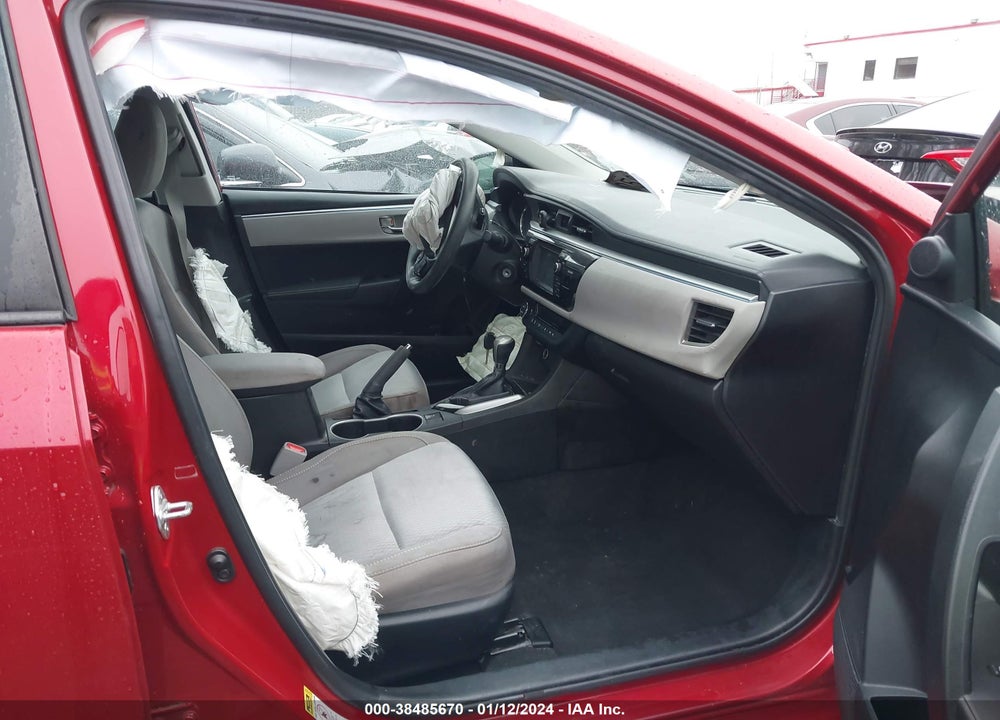 2016 TOYOTA COROLLA LE VIN: 5YFBURHE7GP526496