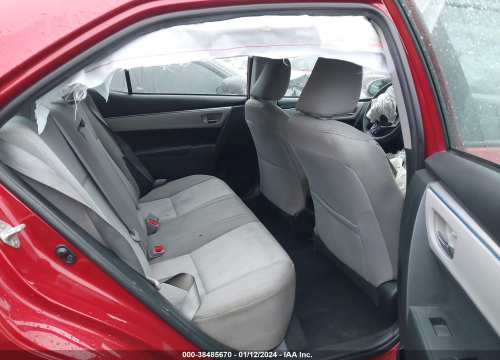 2016 TOYOTA COROLLA LE VIN: 5YFBURHE7GP526496