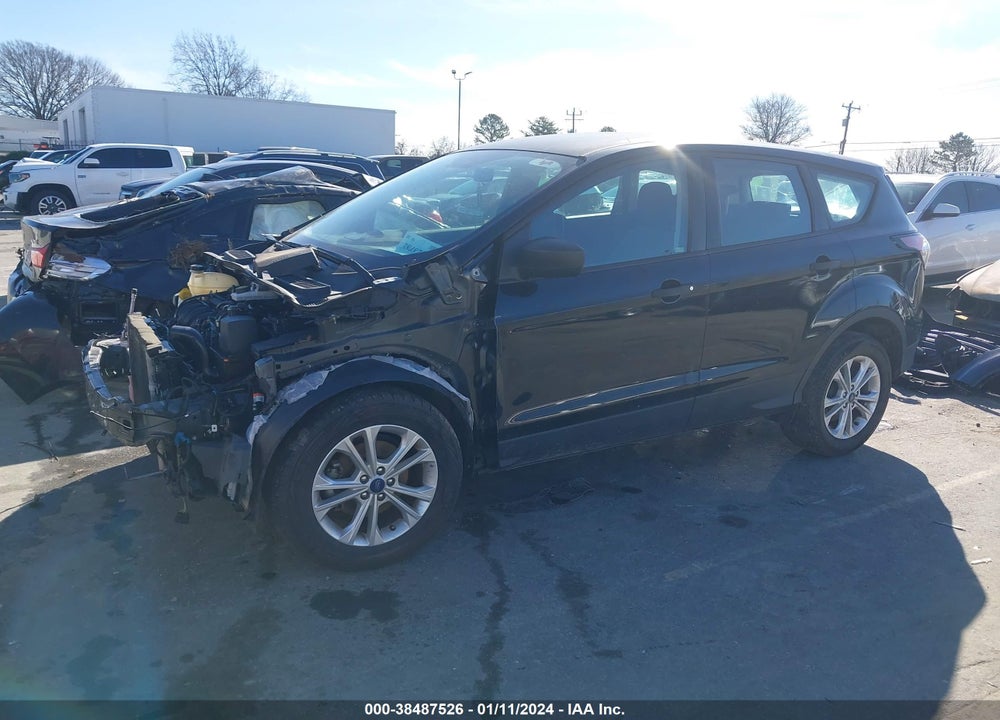 2018 FORD ESCAPE S VIN: 1FMCU0F72JUC26553