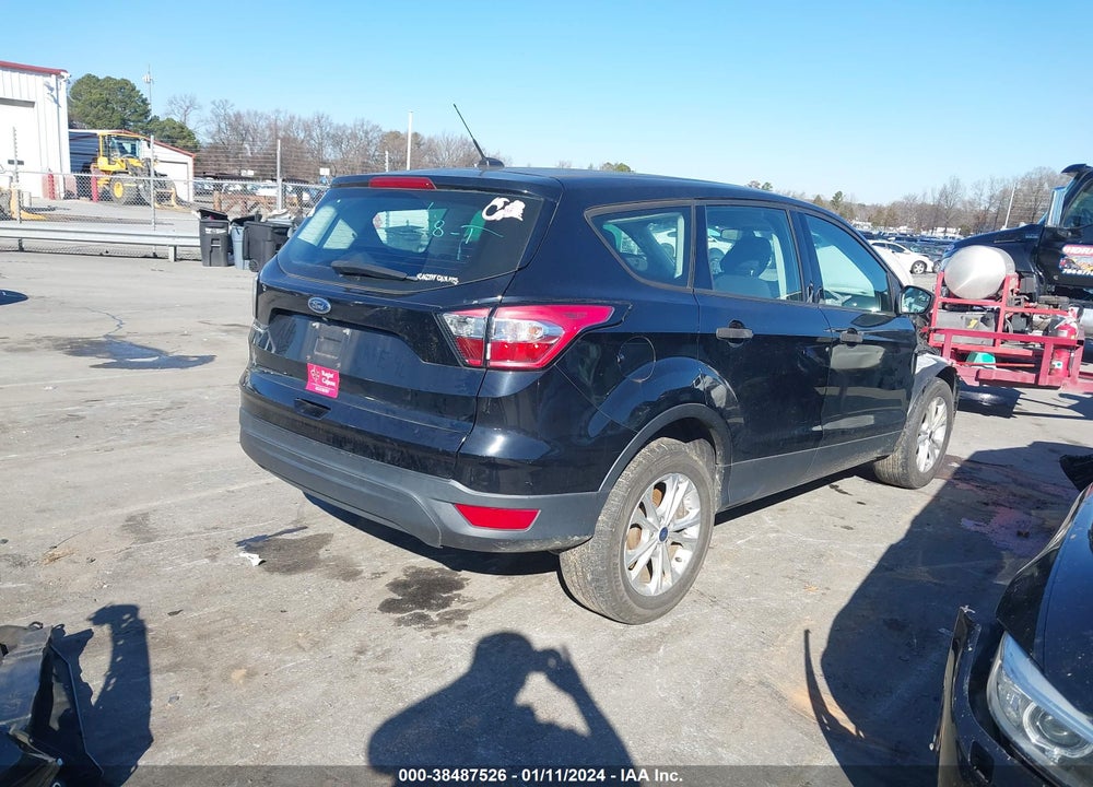2018 FORD ESCAPE S VIN: 1FMCU0F72JUC26553