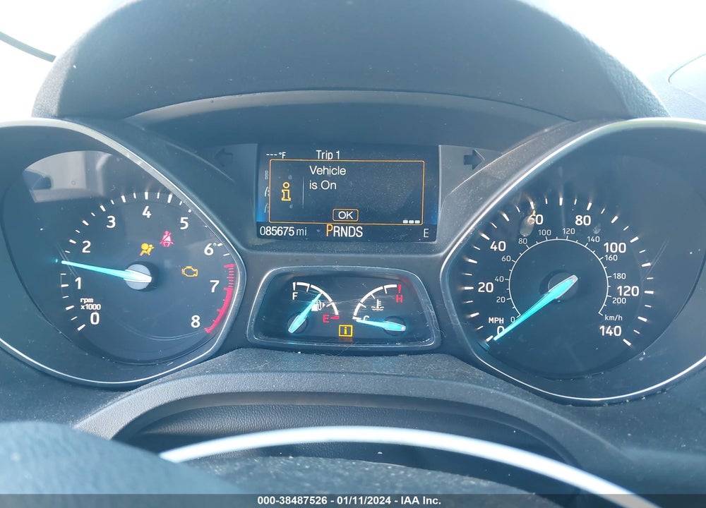 2018 FORD ESCAPE S VIN: 1FMCU0F72JUC26553