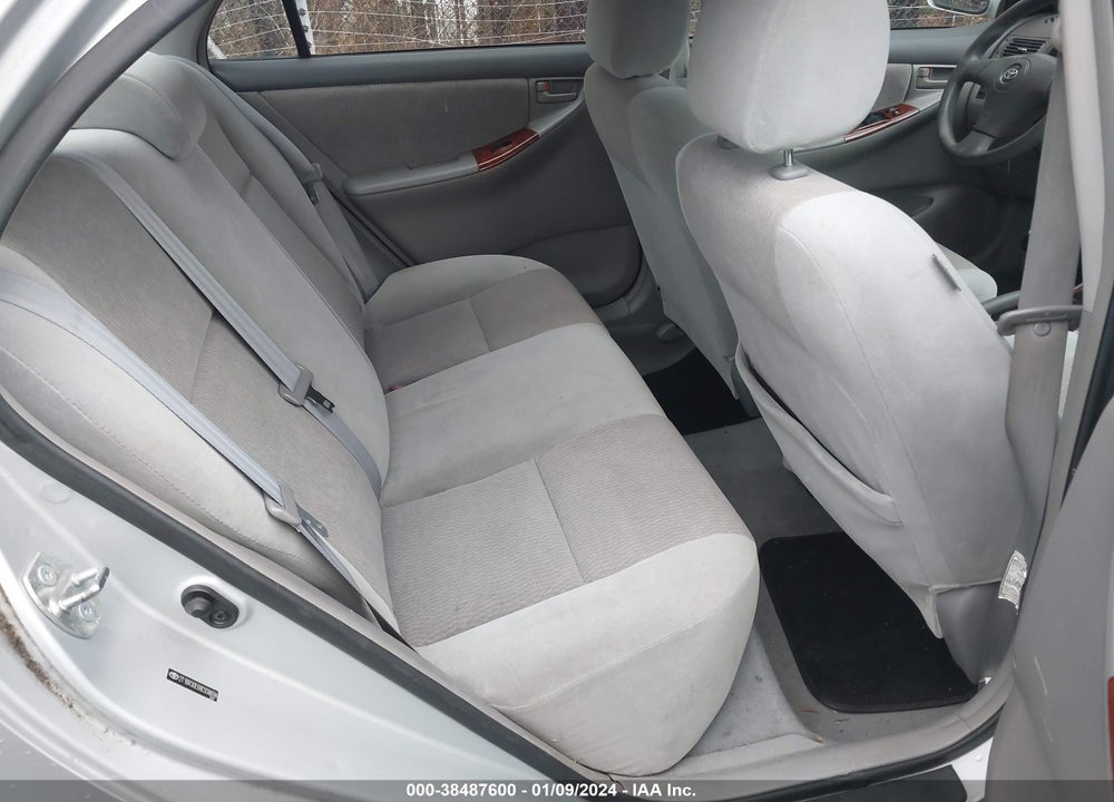 2008 TOYOTA COROLLA LE VIN: 2T1BR30E68C938694