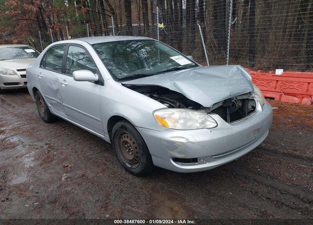 2008 TOYOTA COROLLA LE VIN: 2T1BR30E68C938694