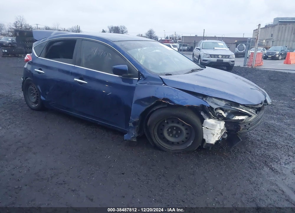 2017 NISSAN SENTRA SV VIN: 3N1AB7AP5HY358704