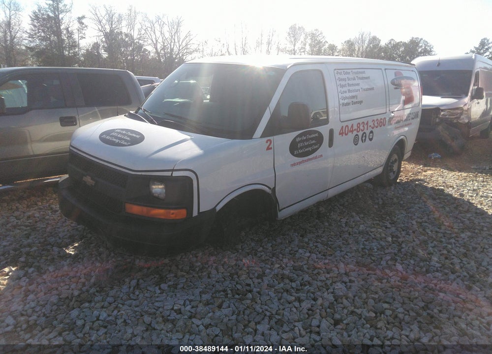 2011 CHEVROLET EXPRESS 2500 WORK VAN VIN: 1GCWGFCA3B1124757