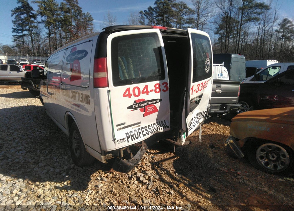 2011 CHEVROLET EXPRESS 2500 WORK VAN VIN: 1GCWGFCA3B1124757