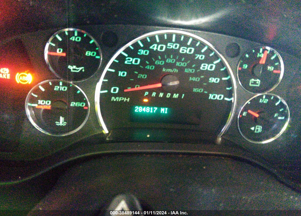 2011 CHEVROLET EXPRESS 2500 WORK VAN VIN: 1GCWGFCA3B1124757