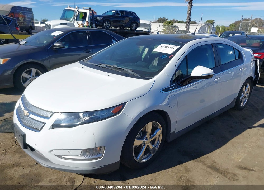 2012 CHEVROLET VOLT VIN: 1G1RH6E42CU126879