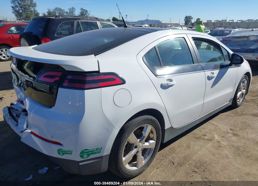 2012 CHEVROLET VOLT VIN: 1G1RH6E42CU126879